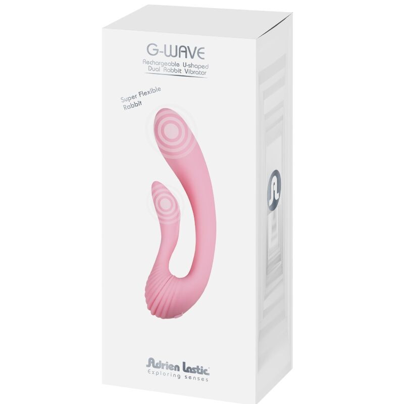 ADRIEN LASTIC – VIBRATEUR G-WAVE DUAL RABBIT ROSE