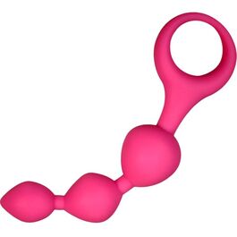 ALIVE – BALLES ANAL EN SILICONE ROSE TRIBALL 15 CM