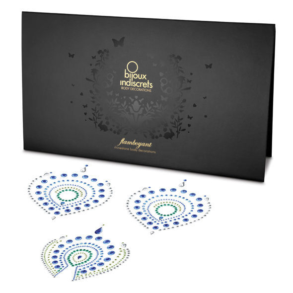 BIJOUX – INDISCRETS FLAMBOYANT BLEU&VERT