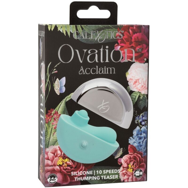 CALEXOTICS – OVATION STIMULATEUR ACCLAIM AQUA GREEN