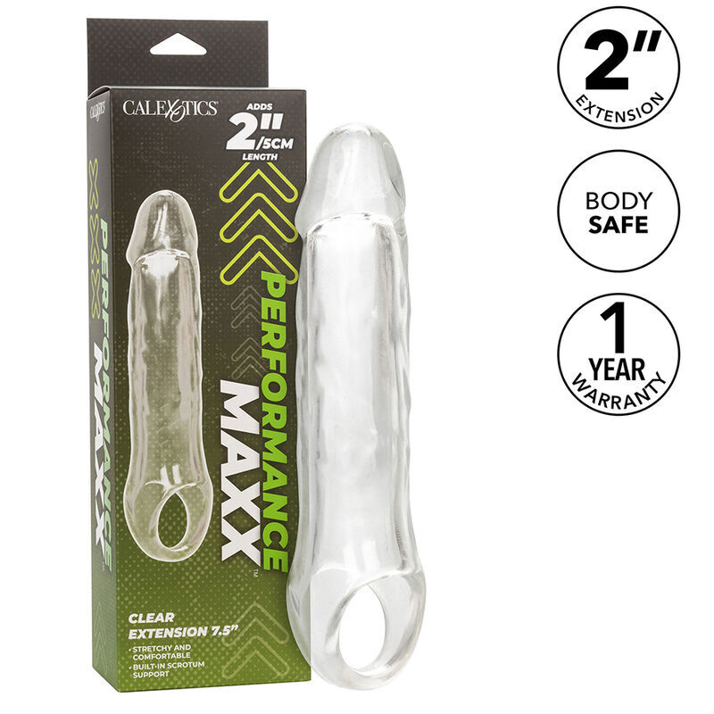 CALEXOTICS – EXTENSION PERFORMANCE MAXX CLEAR 7,5 TRANSPARENTE