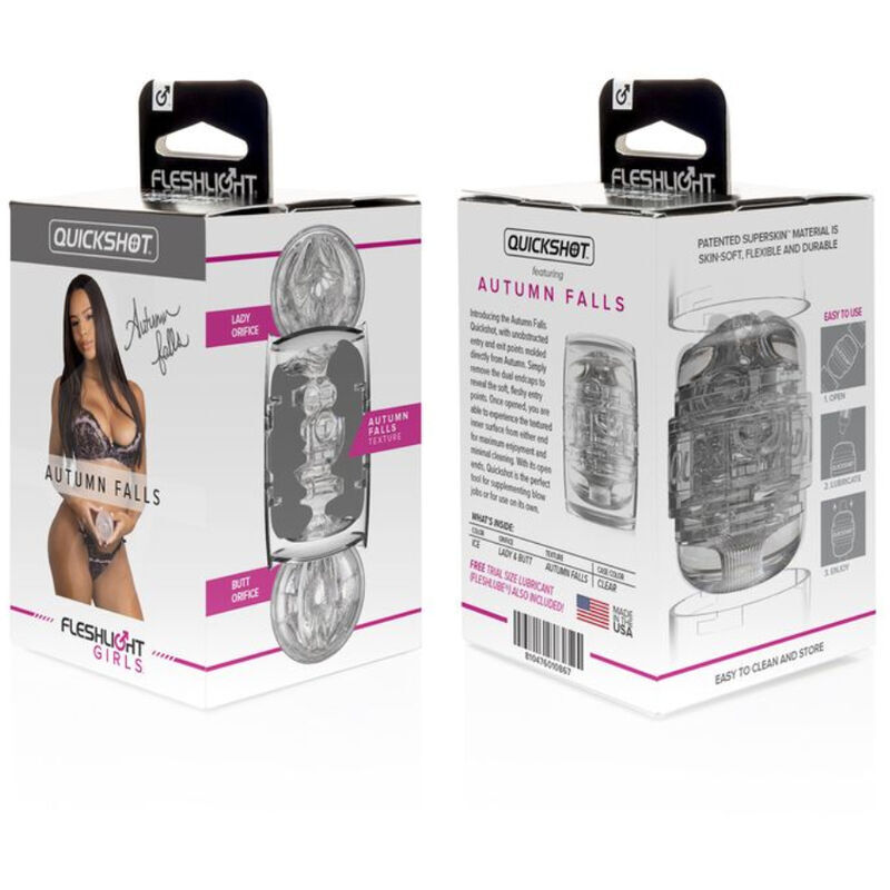 FLESHLIGHT – MASTURBATEUR DOUBLE QUICKSHOT AUTOMNE FALLS