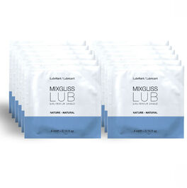 MIXGLISS – LUBRIFIANT NATUREL BASE D »EAU 12 UNIDOSE 4 ML