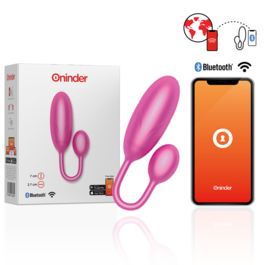 ONINDER – DENVER OEUF VIBRATEUR ROSE 7 X 2.7 CM – APPLICATION GRATUITE