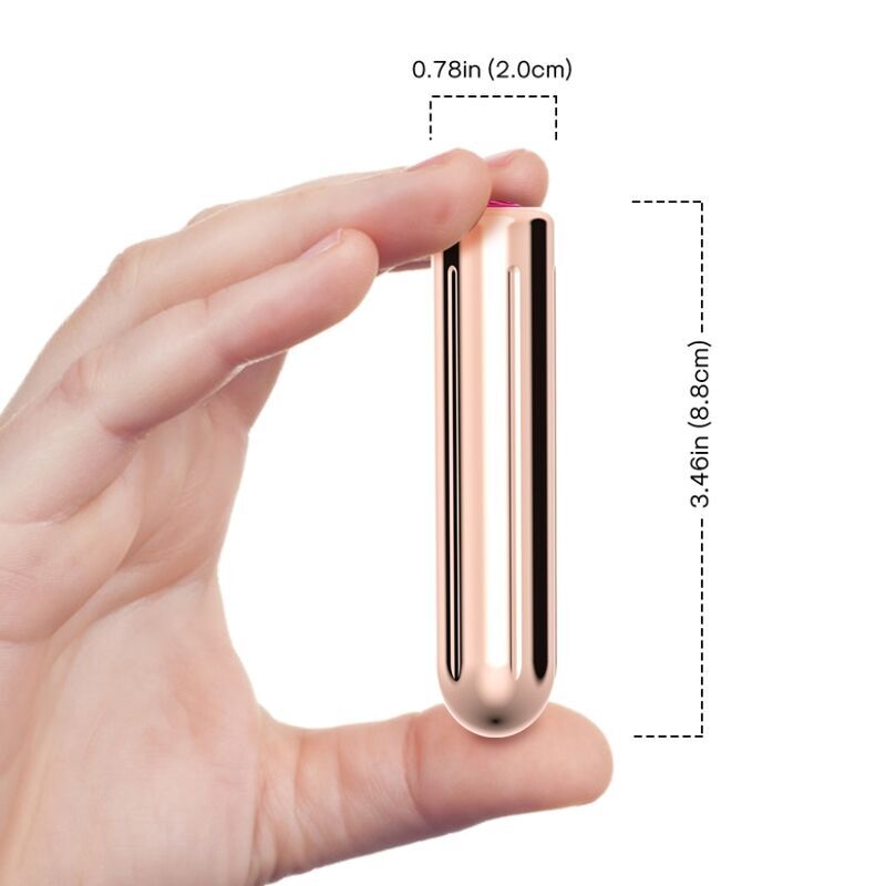 ARMONY – BALLE VIBRATEUR WARHEAD DORE 2 CM x 8.8 CM