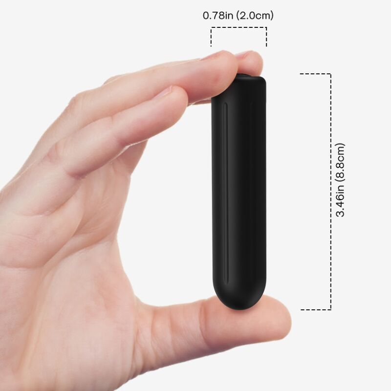 ARMONY – BULLET VIBRATEUR WARHEAD NOIR 2 CM x 8.8 CM