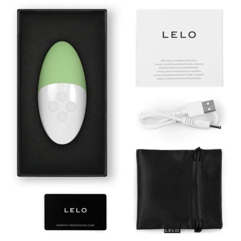 LELO – SIRI 3 CLITORIS MASSAGER CRÈME PISTACHE