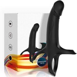ARMONY – GODE AVEC ANNEAU ET VIBRATEUR NOIR