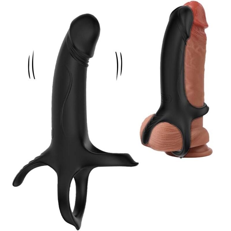 ARMONY – GODE AVEC ANNEAU ET VIBRATEUR NOIR