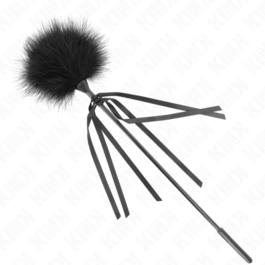 KINK – PLUMES CHACOUILLÉES AVEC NŒUD 35 CM