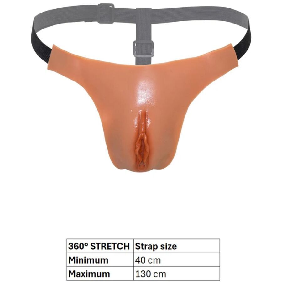 DÉSIR CACHÉ – ALTER EGO VAGIN OUVERT RÉGLABLE FIL DE CHAIR