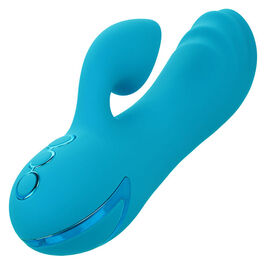 CALEXOTICS – SUNSET BEACH SEDUCER VIBRATEUR & STIMULATEUR 10 FONCTIONS BLEU