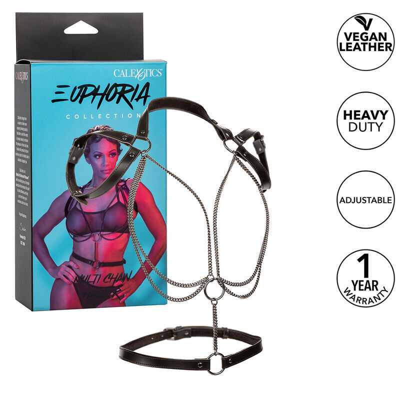 CALEXOTICS – EUPHORIA HARNAIS LICOL MULTICHAÎNES PREMIUM