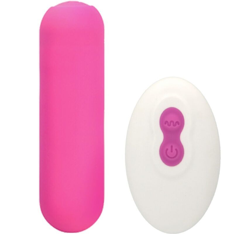 ARMONY – SPLASH JOIE VIBRATEUR BULLET TÉLÉCOMMANDE EN SILICONE 10 VIBRATIONS 75 X 19 CM ROSE