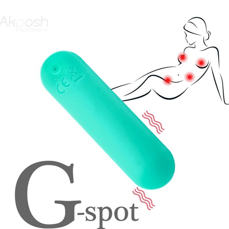 ARMONY – SPLASH JOIE VIBRATEUR BULLET TÉLÉCOMMANDE EN SILICONE 10 VIBRATIONS 75 X 19 CM VERT