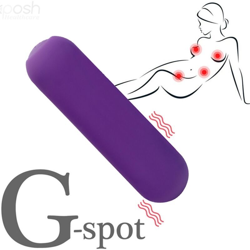 ARMONY – SPLASH JOIE VIBRATEUR BULLET TÉLÉCOMMANDE EN SILICONE 10 VIBRATIONS 75 X 19 CM VIOLET