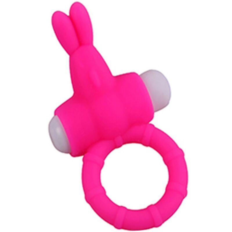 ARMONY – MS BUNNY ANNEAU VIBRATEUR SILICONE ROSE