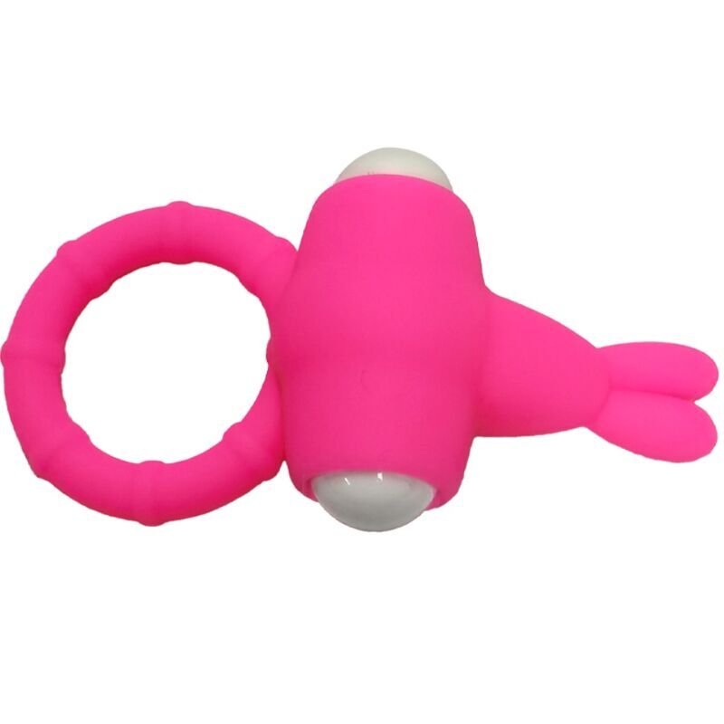 ARMONY – MS BUNNY ANNEAU VIBRATEUR SILICONE ROSE
