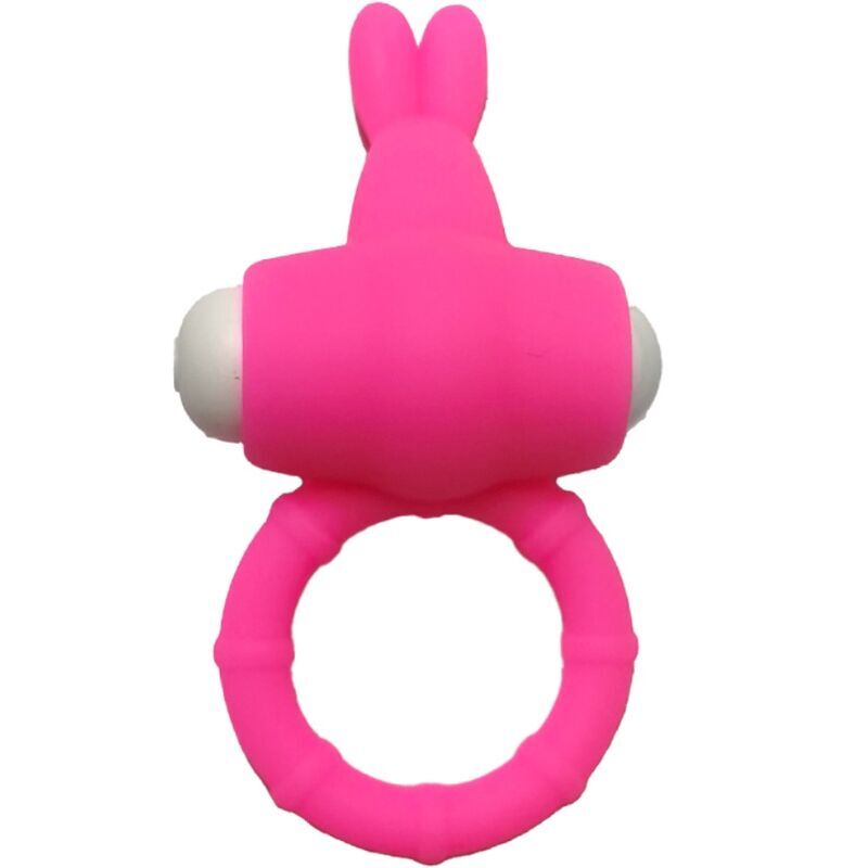 ARMONY – MS BUNNY ANNEAU VIBRATEUR SILICONE ROSE