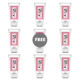AQUA TRAVEL – LUBRIFIANT À BASE D » »EAU AQUA TRAVEL SAVEUR CRÈME DE FRAISE – 50 ML 8+1 OFFERT