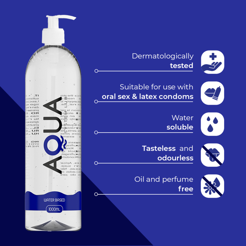 AQUA QUALITY – LUBRIFIANT À BASE D » »EAU 1000 ML
