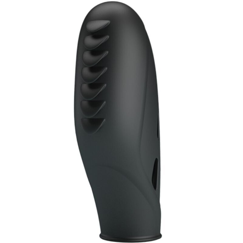 PRETTY LOVE – VIBRATEUR DOIGT EN SILICONE GILO NOIR