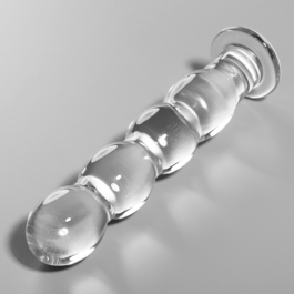 NEBULA SERIES BY IBIZA – MODELE 10 DILDO CRISTAL TRANSPARENT 16.5 CM -O- 3.5 CM