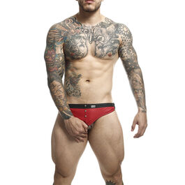 MOB – DNGEON JOCKSTRAP ANNEAU PÉNITENITAIRE ROUGE TAILLE UNIQUE