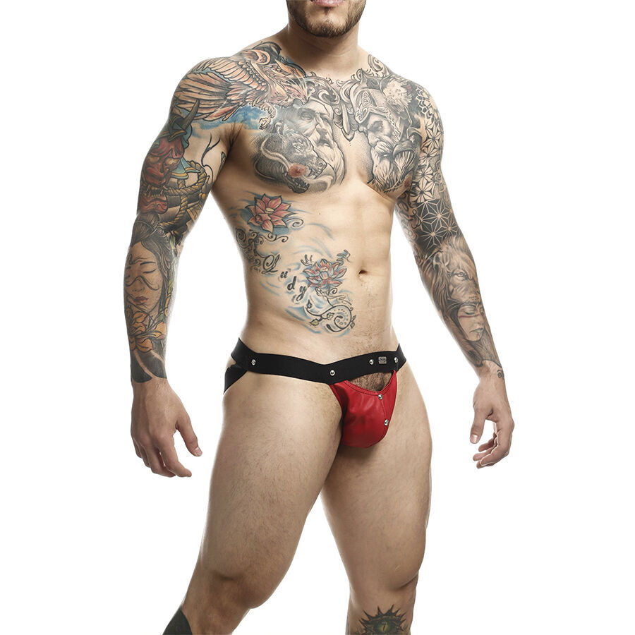 MOB – DNGEON JOCKSTRAP ATHLETE ROUGE TAILLE UNIQUE