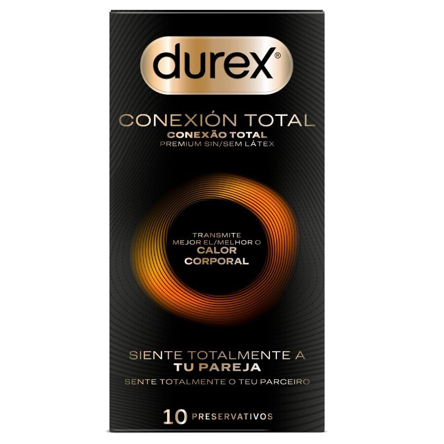 DUREX – CONNEXION TOTALE ULTRA FINE PLUS SANS LATEX 10 UNITÉS