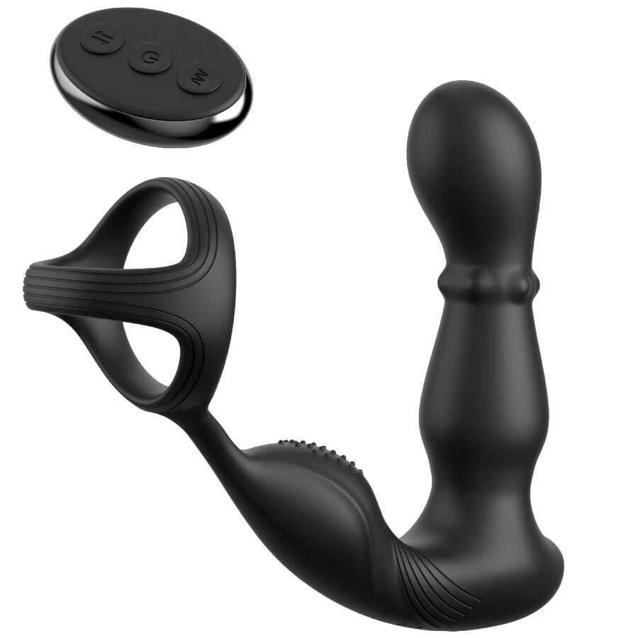 ANAL FANTASY ELITE COLLECTION – ANNEAU ANAL VIBRANT ET MASSEUR AVEC TÉLÉCOMMANDE