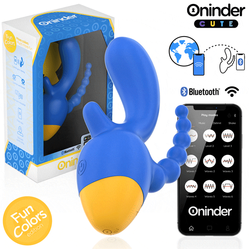 ONINDER CUTE – LOVE 3 SOME TRIPLE VIBRATEUR – APPLICATION GRATUITE DANS LE MONDE ENTIER