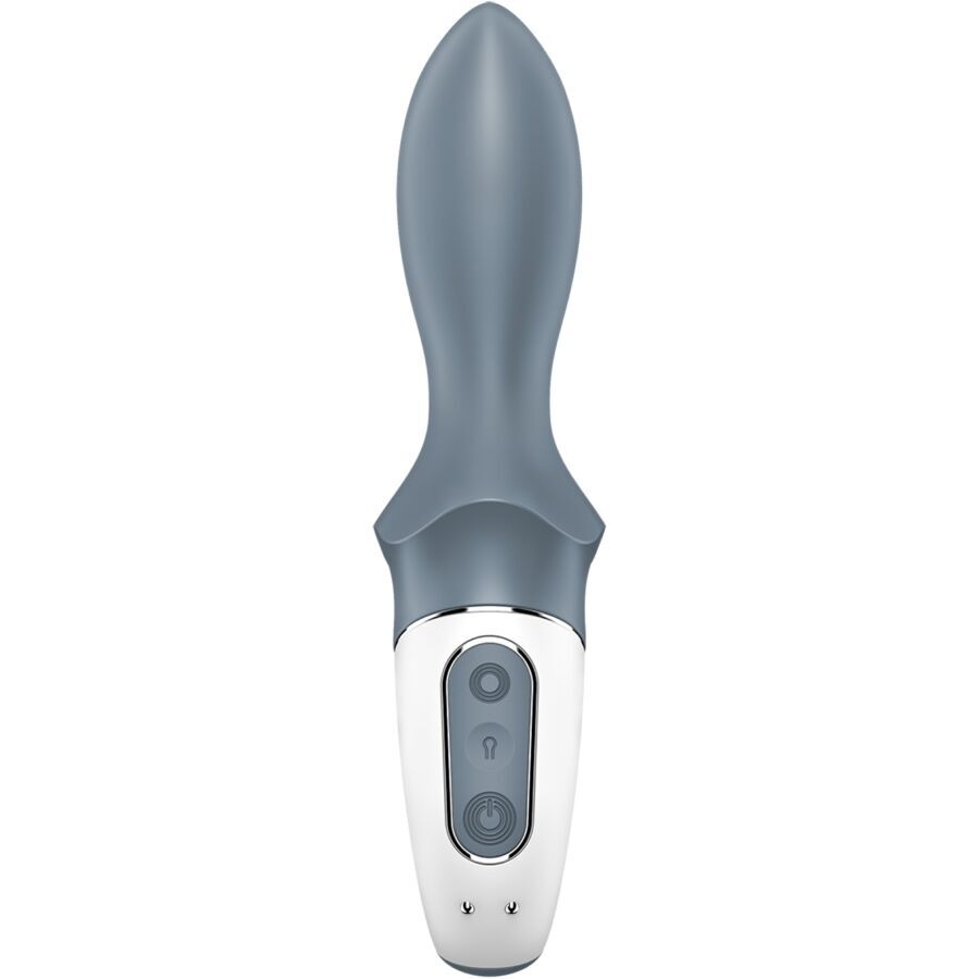 SATISFYER – AIR PUMP BOOTY 1 VIBRATEUR GONFLABLE ANAL GRIS