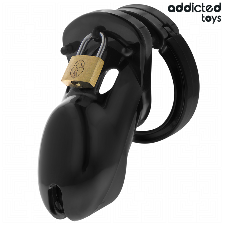 ADDICTED TOYS LOCKED – CAGE À PÉNIS INTERDITE 10 CM
