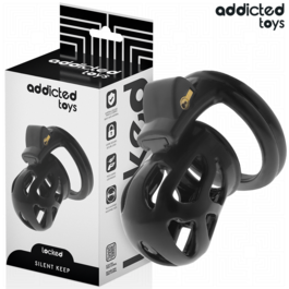 ADDICTED TOYS LOCKED – CAGE À PÉNIS SILENCIEUSE 7,5 CM