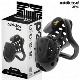 ADDICTED TOYS LOCKED – À PÉNIS CREUSE ENCHAÎNÉE 10,5 CM