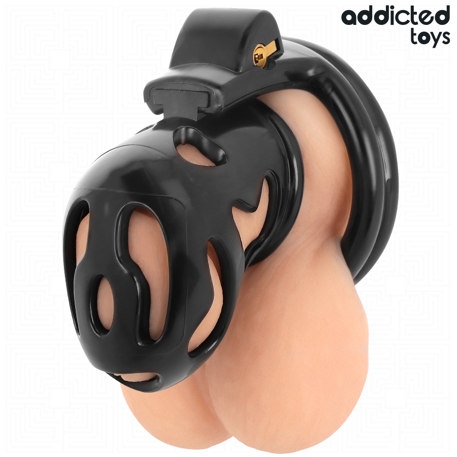 ADDICTED TOYS LOCKED – À PÉNIS CRYPTÉE VERROUILLÉE ET SCELLÉE 8 CM