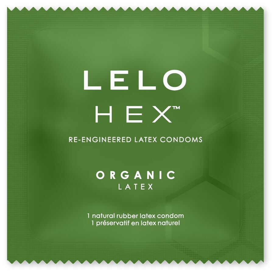 LELO – HEX BOÎTE DE PRÉSERVATIFS BIOLOGIQUES 3 UNITÉS