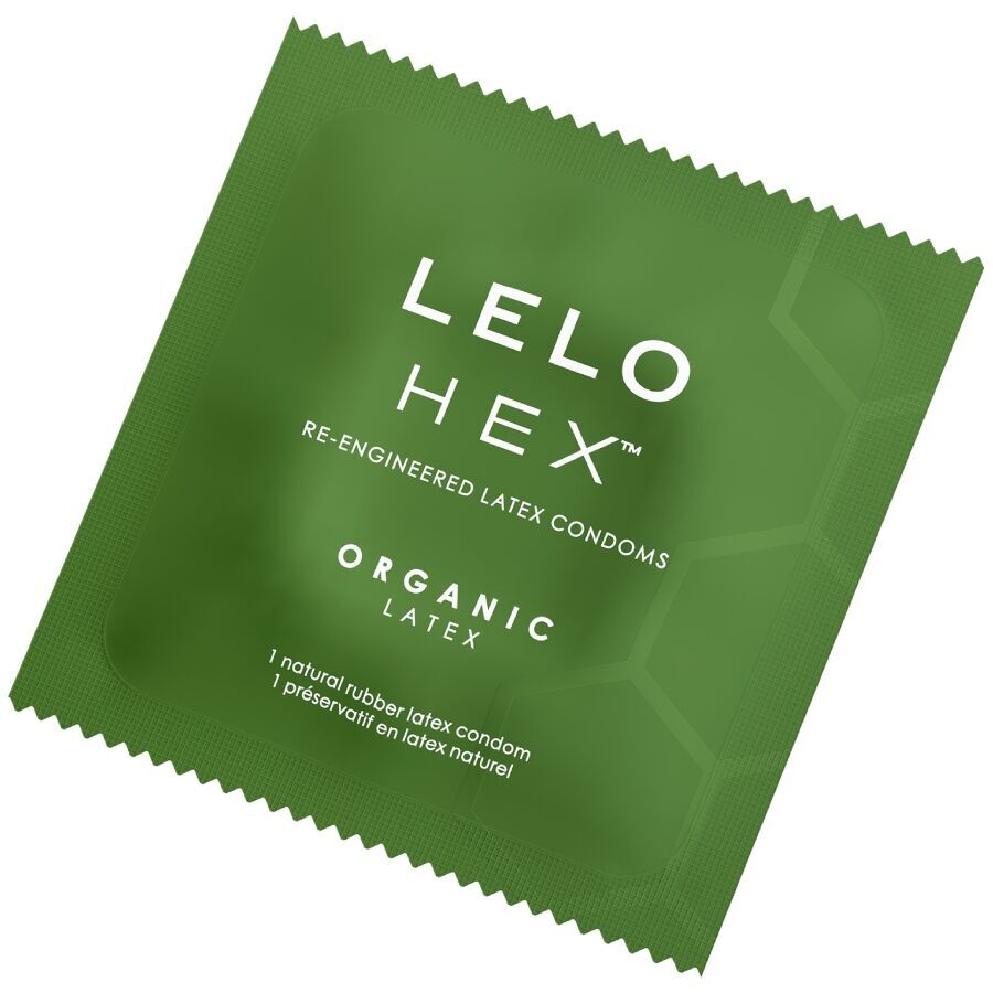 LELO – HEX BOÎTE DE PRÉSERVATIFS BIOLOGIQUES 3 UNITÉS