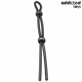 ADDICTED TOYS – CORDE EN SILICONE POUR LE PÉNIS À DOUBLE BOUCLE
