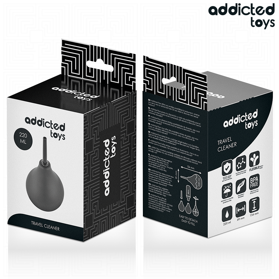 ADDICTED TOYS – NETTOYANT ANAL DE VOYAGE TAILLE L 220 ML