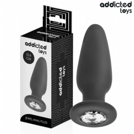 ADDICTED TOYS – PLUG ANAL AVEC BIJOU TAILLE L 12,6 CM