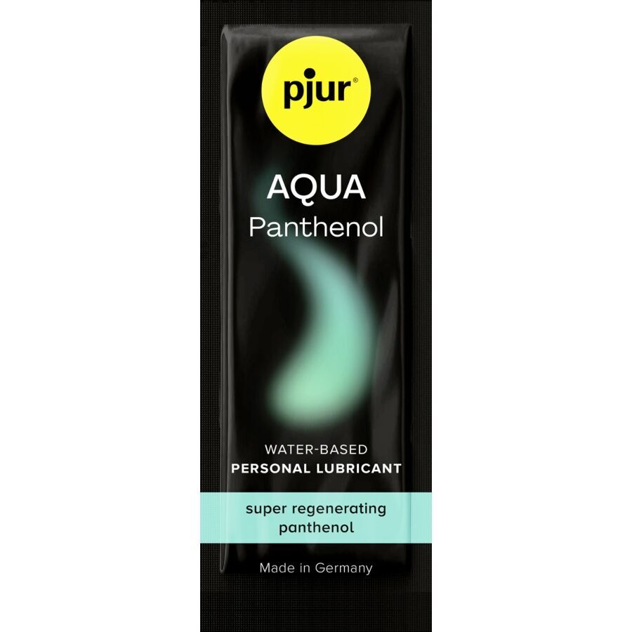 PJUR – LUBRIFIANT À BASE D »EAU AQUA PANTHENOL 2 ML