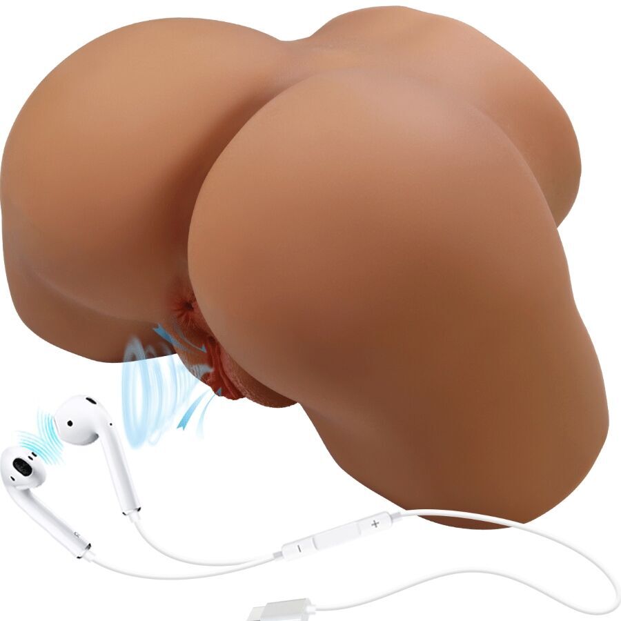 CRAZY BULL – GERIANN VIBRATEUR ET SUÇON FÉMININ RÉALISTE AVEC SON 5,5 KG