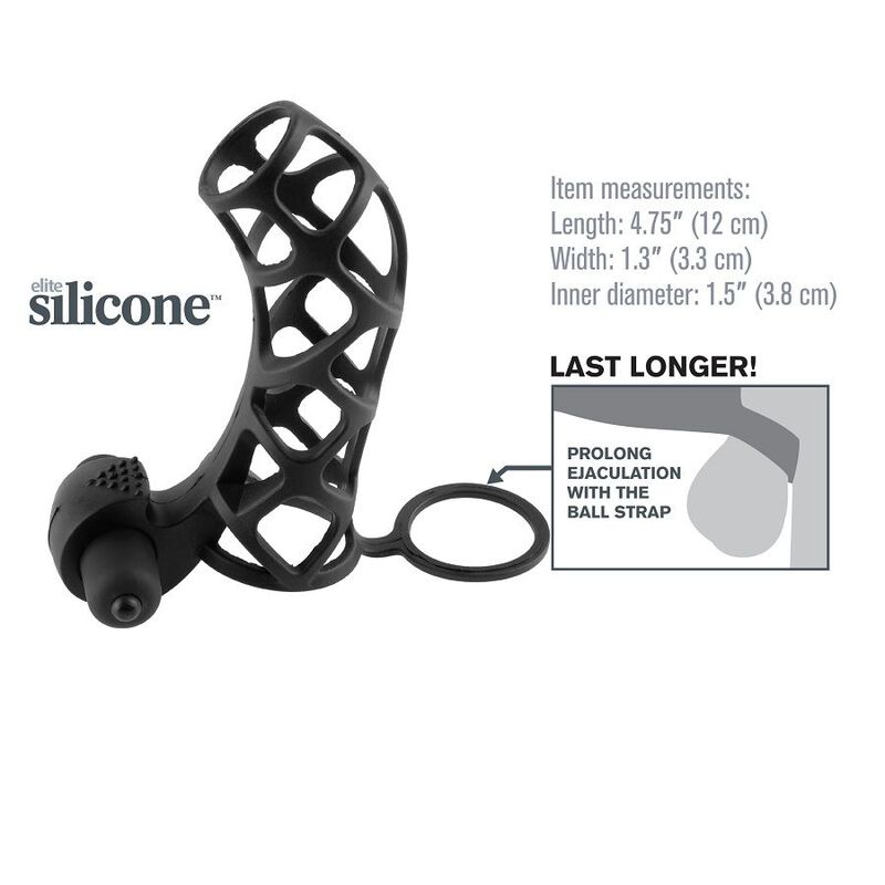FANTASY X- TENSIONS – CAGE DE PUISSANCE EN SILICONE EXTRÊME