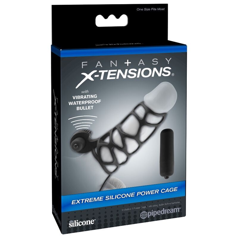 FANTASY X- TENSIONS – CAGE DE PUISSANCE EN SILICONE EXTRÊME