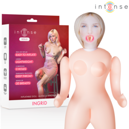 INTENSE DOLLS – POUPÉE GONFLABLE INGRID À TROIS ORIFICES