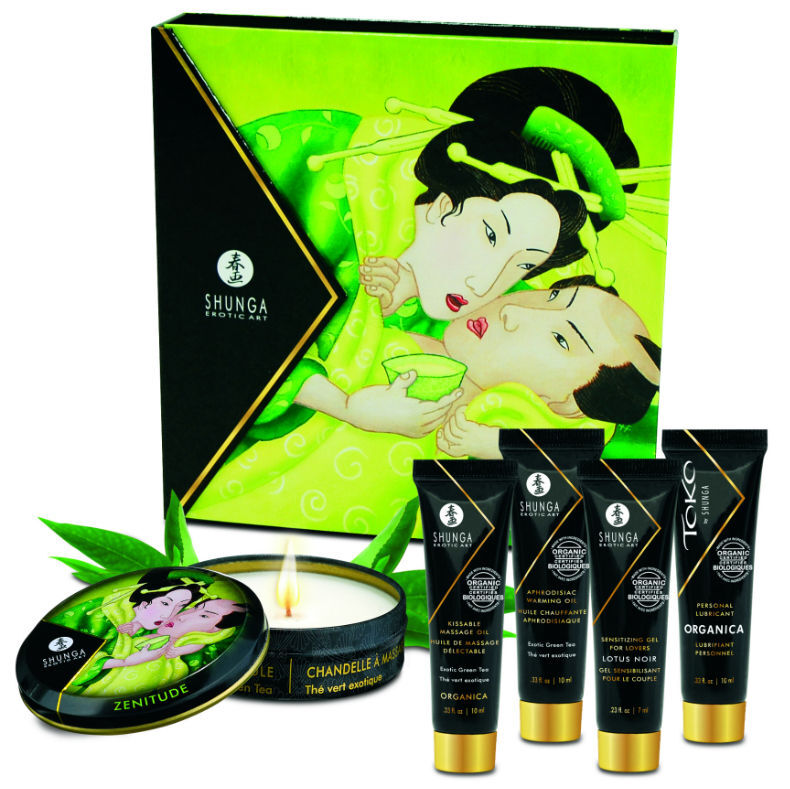 SHUNGA – KIT THÉ VERT BIO SECRET GEISHA