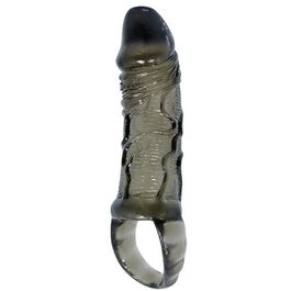 BAILE – GAINE DEXTENSION DE PÉNIS AVEC SANGLE POUR TESTICULES 11.5 CM