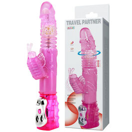 BAILE – PARTENAIRE DE VOYAGE ROTATEUR HAUT ET BAS LAPIN ROSE